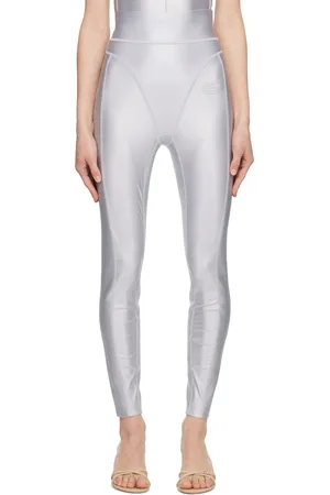 Alexander Wang Legging gris à panneaux
