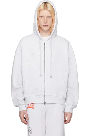 Kijun Pull à capuche gris à image
