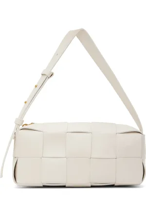Bottega Veneta Petit sac Brick Cassette blanc