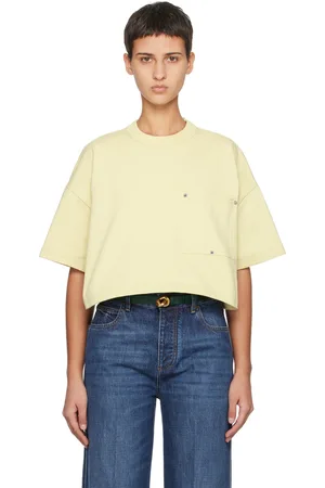 Bottega Veneta T-shirt décontracté jaune