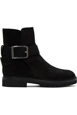 Manolo Blahnik Bottes Hather noires