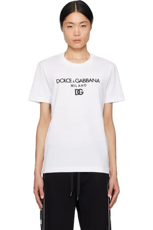 Dolce & Gabbana T-shirt blanc à logo DG