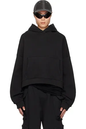 Entire Studios Pull à capuche épais noir