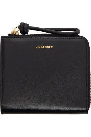 Jil Sander Mini portefeuille Giro noir