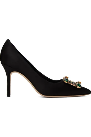 Manolo Blahnik Escarpins Vitala noirs