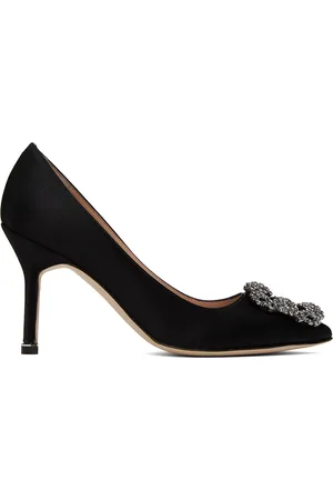 Manolo Blahnik Escarpins Hangisi noirs