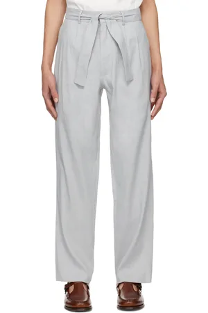 COMMAS Pantalon ajusté bleu