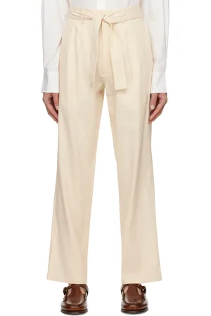 COMMAS Pantalon ajusté beige