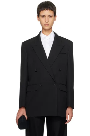 The Row Veston Myriam noir