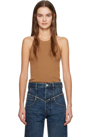 Isabel Marant Débardeur Merry brun clair
