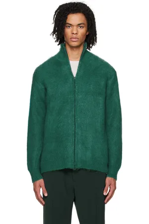 Pins & Needles Cardigan vert à glissière