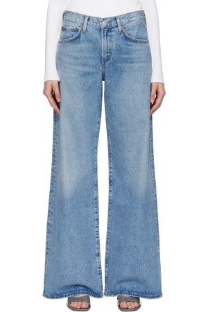 AGOLDE Jean Clara bleu