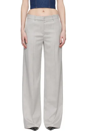 MAGDA BUTRYM Pantalon ample gris