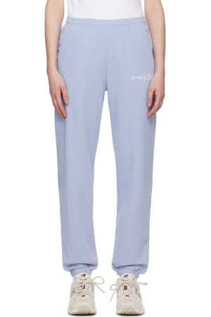 Sporty & Rich Pantalon de détente French bleu