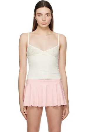 Frankies Bikinis Débardeur Dream blanc cassé