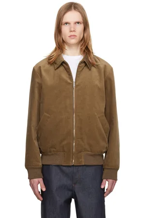 A.P.C. Blouson aviateur Gilles brun