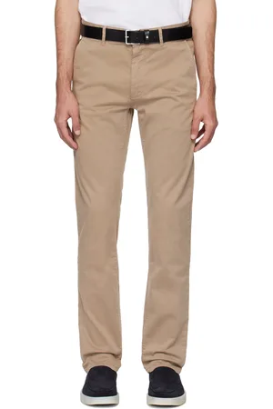 HUGO BOSS Pantalon ajusté beige