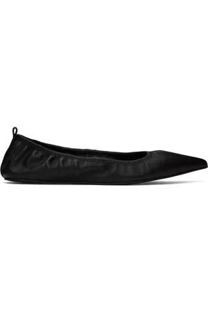 St Agni Ballerines noires à bout pointu
