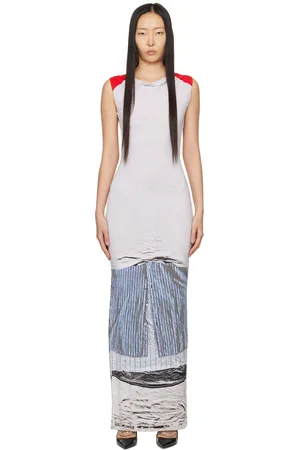 Miaou Robe longue Selena multicolore