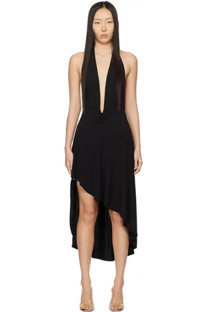 Miaou Robe midi Elena noire