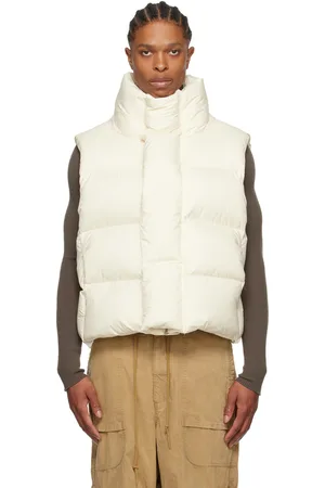 Entire Studios Veste matelassée blanc cassé rembourrée en duvet