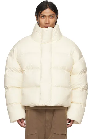 Entire Studios Blouson MML blanc cassé rembourré en duvet