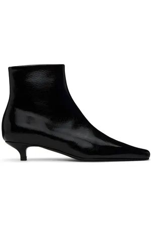 Totême Bottines étroites noires