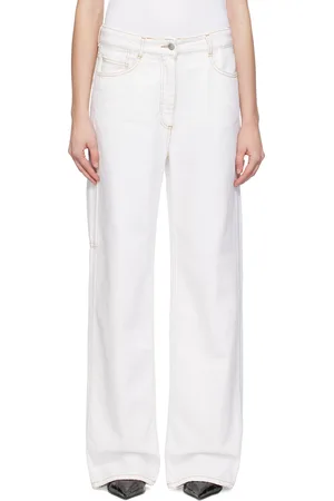 Saks Potts Jean Salma blanc