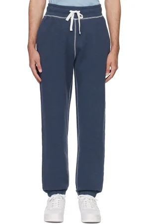Sunspel Pantalon de survêtement décontracté bleu marine