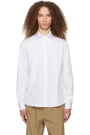 Sunspel Chemise blanche à boutons