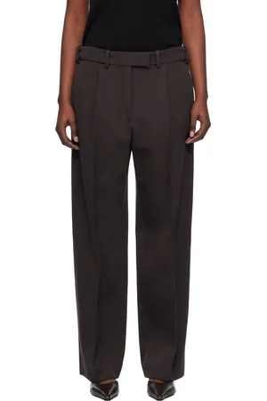 The Row Pantalon Roan brun
