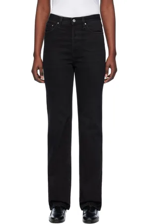 Totême Jean noir à coupe classique