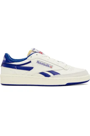 Reebok Baskets Club C Revenge blanc cassé et bleu