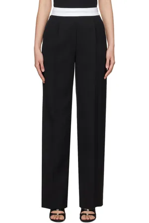 Alexander Wang Pantalon noir à plis