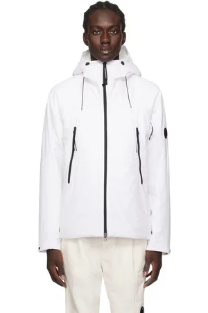 C.P. Company Blouson blanc à capuche