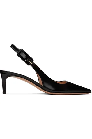 Gianvito Rossi Chaussures à petit talon Lindsay noires