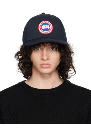 Canada Goose Casquette bleu marine à logo