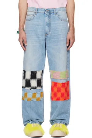 Marni Jean bleu exclusif à SSENSE