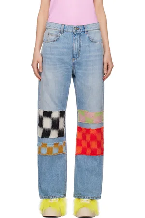 Marni Jean bleu exclusif à SSENSE