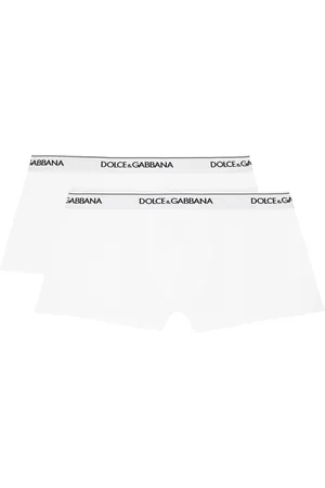 Dolce & Gabbana Ensemble de deux boxers blancs