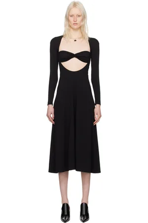 Beaufille Robe midi Baes noire