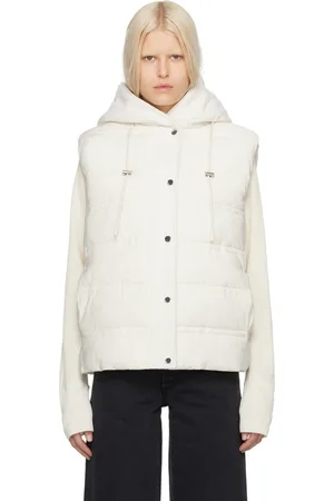 HUGO BOSS Veste Potina blanc cassé