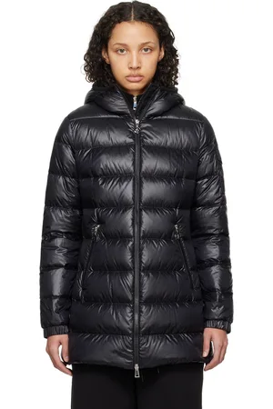Moncler Blouson Glements noir rembourré en duvet