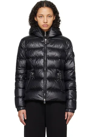 Moncler Blouson Gles noir rembourré en duvet