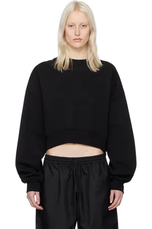 WARDROBE.NYC Pull molletonné de survêtement noir édition Hailey Bieber