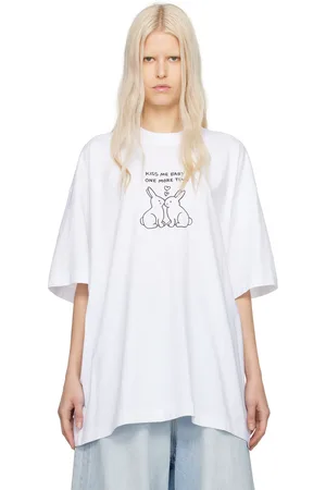 Vetements T-shirt blanc à image
