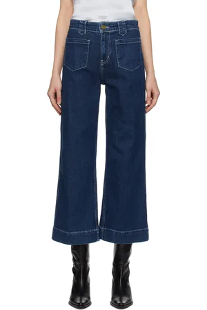 Frame Jean utilitaire bleu marine