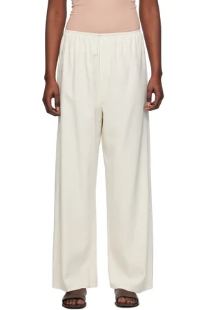Baserange Pantalon Stoa blanc cassé