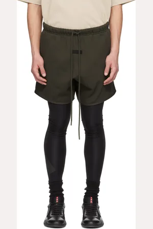 FEAR OF GOD Short gris à cordon coulissant
