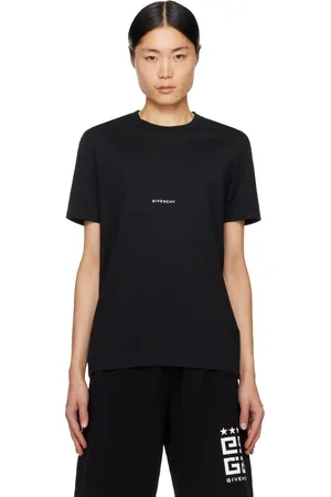 Givenchy T-shirt noir à logo imprimé